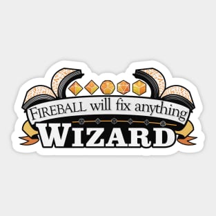 Wizard Sticker